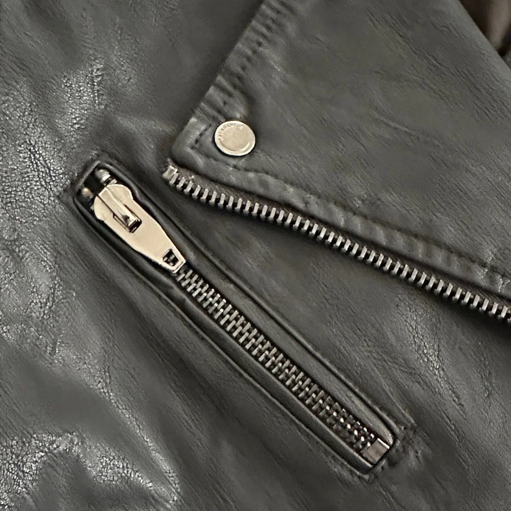 Blank NYC Black Leather Moto Jacket - Picture 3 of 8